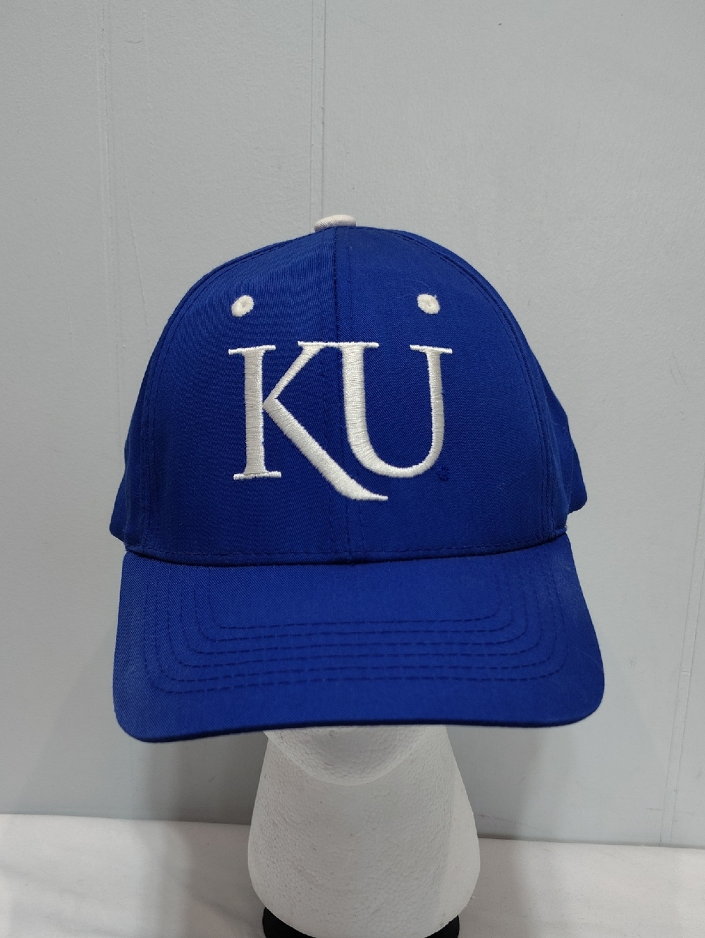 NCAA Kansas Jayhawks Blue Adjustable Hat KU Captivating Headgear Cap OSFA